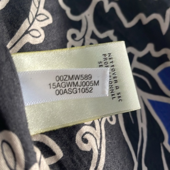 NWOT Rare Elevenses Anthropologie Runway Lapel Navy Wool Trench Coat size 4 🌹 - Picture 15 of 16